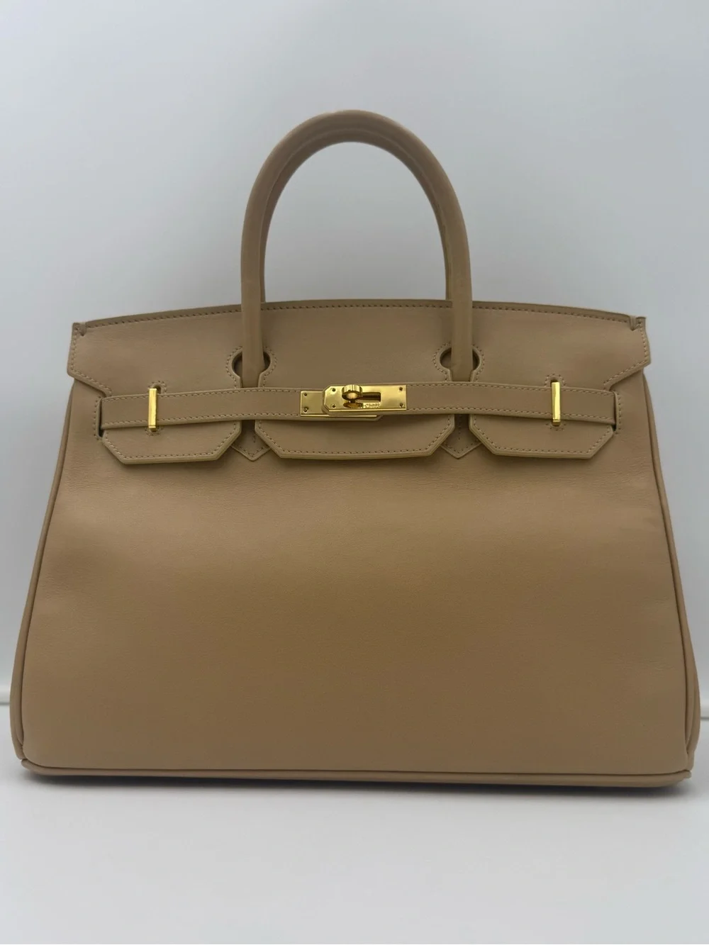 🇮🇹HIGH-CLASS by Claudio Budel 1971 MILANO 35 Bag in Beige • Made in ITALY - Picture 10 of 16
